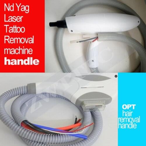Factory price IPL Shr Opt laser fast permanent hair removal Nd Yag Laser Tattoo Removal accessories machine handle parts