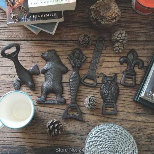 1pcs vintage cast iron beer screwdriver opener bottle opener creative screwdriver for bottle personality opener