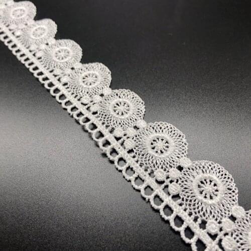 3CM Water Soluble Lace Trim DIY Sewing Handmade Craft Materials