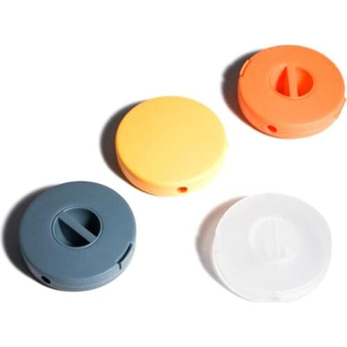 Winder Cable Winder Data Cable Organizer Storage Box Mobile Phone Charging Small Portable Round Rotatable 4 Pack