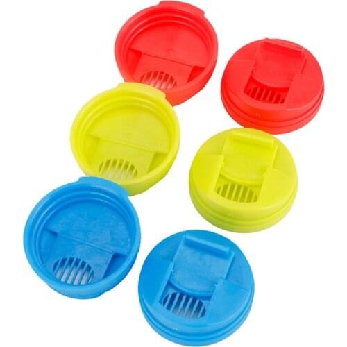 Bottle Top Lid Saver Caps Top Can Cover Fizz Coke Drink Soda Lid Cap Wine Bottle Stopper Flip Protector Reusable 6Pcs