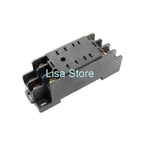 AC250V Screw Terminal Flat 8 Pin Socket for Power Relay