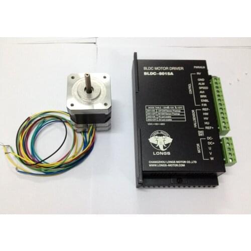 Brushless Motor (42BLF01) 26W 24V 3000RPM 8015A Router Milling Laser Plasma