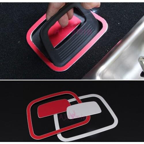 For Mercedes Benz GLA 200 A B Class CLS ML GL Rear Trunk Handle Cover Interior Moulding Trim Chrome Car Styling Accessories