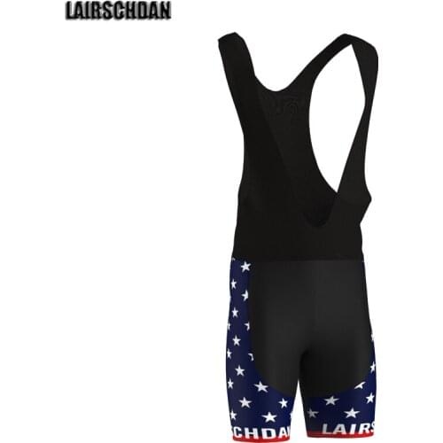 LairschDan 2021 Summer Mens Cycling Shorts Breathable 9D Gel Pads Bib Bike Shorts MTB Road Bicycle Pant Blue Fietsbroek Heren