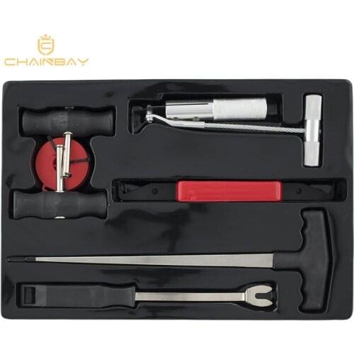 7pcs Windscreen Removal Set Car Auto Glass Removal Tool Set