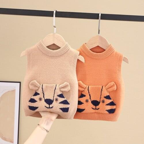 Girls 2021 New Korean Style Autumn and Winter Sweater Kids Winter Sweaters Autumn Fall Toddler Outfits Toddler Winter Clothes