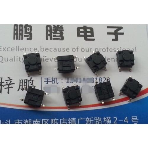 Original new 100% FSFS6643 waterproof dust-proof light touch switch 6*6*4.3 SMD 4pin key fretting high temperature resistance