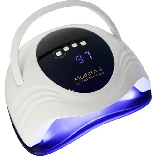 Pro LED UV Lamp Nail Dryer LED Nail White Light Nails Gels Manicure Machine with Timer Button LCD Screen Nail Art Tools