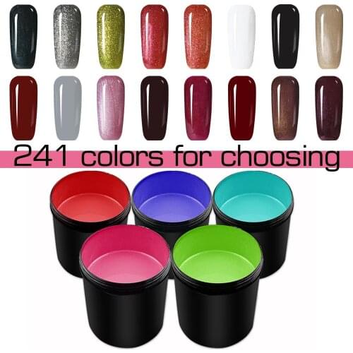 Blue Velvet 1Pcs 500g UV LED Nail Lacquers Nail Gel Polish Single Color Hot Top Base Primer Coat 177 Colors 1426-1463