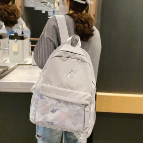 Student Fashion Backpack Travel Necessary Laptop Notebook Organize Knapsack Overnight Weekend Cosmetic Storage Bag Accessories