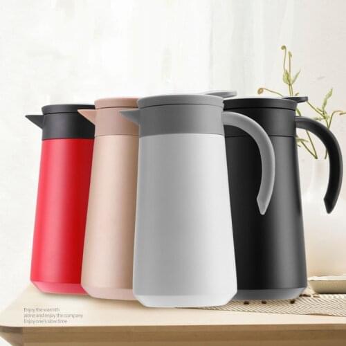 MeyJig Thermos Jug Vacuum Stainless Pot Insulated Drinkware Portable Drinking Bottle Coffee Cup 800ml