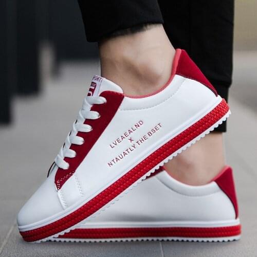 YXHK Men's White Sneakers