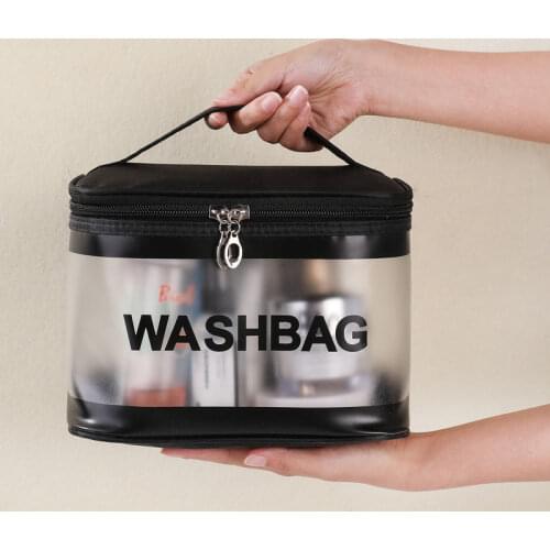 Womens Cosmetic Bag Female 2021 New Portable Travel Waterproof Large Capacity Storage Box Fashion Makeup Toiletry Bag Organizer