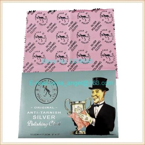 Gold Polishing Cloth jewelry clean cloth Box 1 slice packing 10 pieces of packaging to sell wholesale