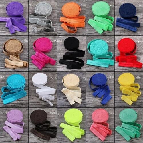 20 Meter Colorful Elastic Bands Rope Rubber Band Spandex Ribbon Sewing Lace Trim Waist Band Garment Accessory