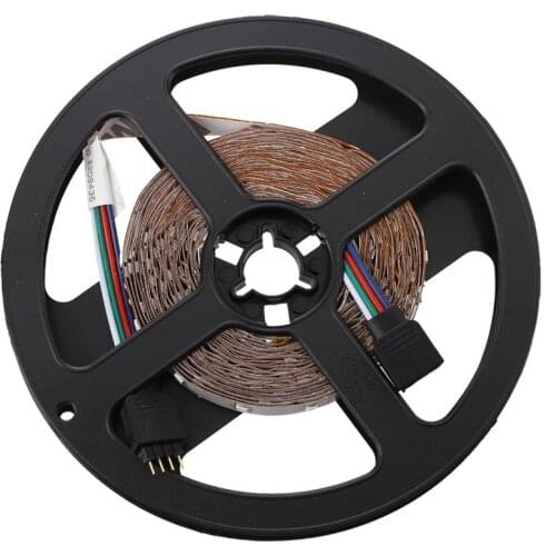 5M 3528 SMD 300 RGB LED Strips Light Lamp 12V DC Party Decor