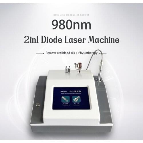 25w/30w Spider vein treatment machine 980nm diode laser vascular removal 2 in 1 physical laser pain relief beauty equipment