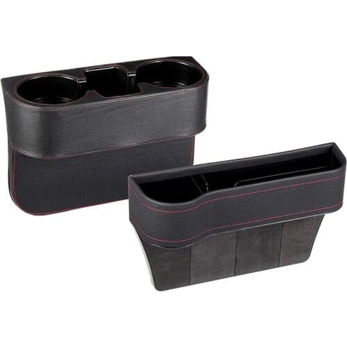 Car Seat Organizer 2 Piece Cup Holder Phone Holder Multifunctional Front Seat Space Storage Box Car Accessories