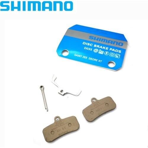 SHIMANO DEORE XT Mountain Bike D03S Disc Brake Pads Resin for Iamok BR-M8020 BR-M820 BR-M810 BR-M640 with Spring Bicycle Parts