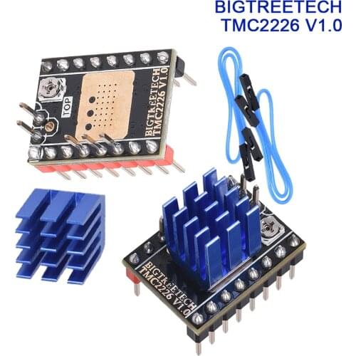 BIGTREETECH TMC2226 V1.0 Stepper Motor Driver TMC2209 TMC2208 UART For SKR V1.3 V1.4 MINI E3 TMC2130 3D Printer Parts MKS Board