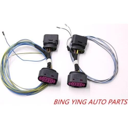 HID Xenon Headlight 10 to 14 Pin Connector Adapter For Audi Q3