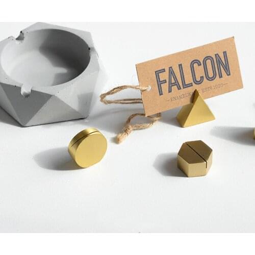 Ins figures Nordic gold Wedding Party Reception Place Card Holder Stand Number Name Table Menu Picture Photo Clip Card holder