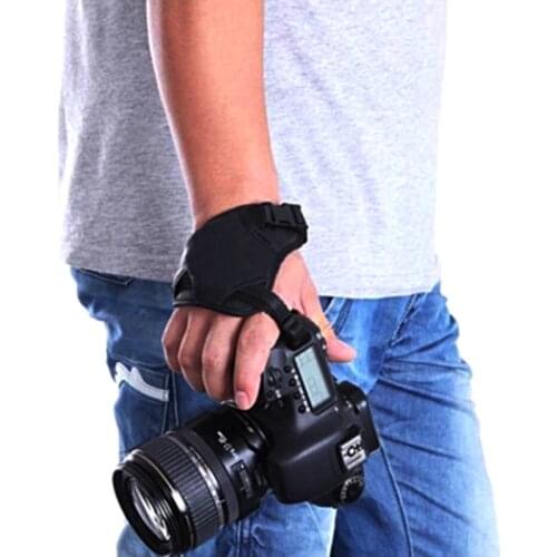 HOT! 1pc Hand Grip Camera Strap PU Leather Hand Strap For Camera Camera Photography Accessories for DSLR