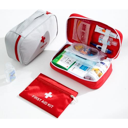 Multifunction Medical Drugs Storage Bag Travel Necessary Emergency Medicine Organizer Pouch Sundries Arrange Package Accessories