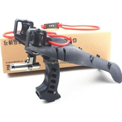 Powerful Hunting Fishing Slingshot Shooting Catapult Bow Arrow Rest Bow Sling Shot Catapult Crossbow Bolt Shooting Fish 2019 new