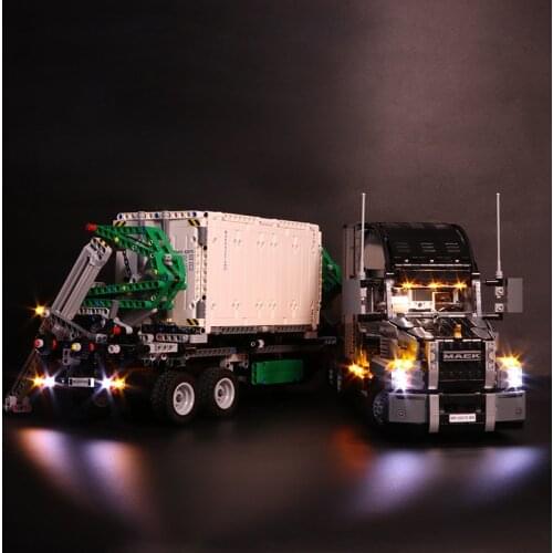 Led Light kit For 42078 Mack AnthemED Truck blocks,the gift DIY decorate for children' toys(only Light set,no blocks)