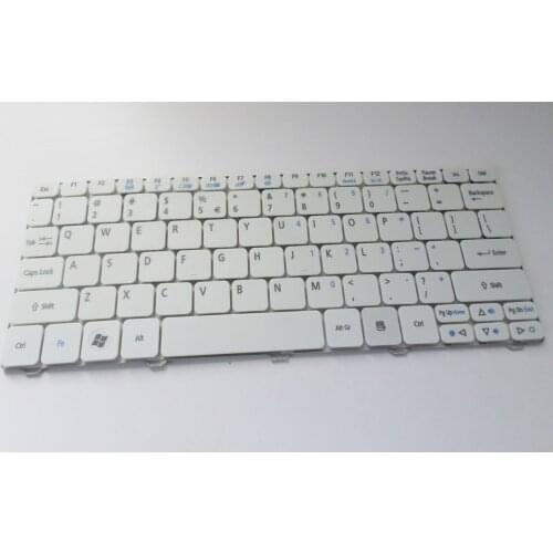 New For Acer Aspire One D255 D260 521 533 532 532H AO532 AO532H Emachine 350 Netbook PC Laptop White Keyboard