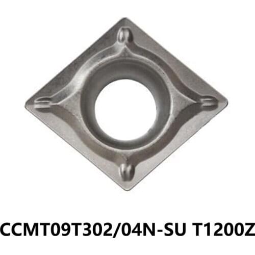 Original CCMT 060204 09T304 CCMT060204N-SU CCMT09T304N-SU T1200A T2000Z Carbide Inserts CCMT060204 Lathe Cutter Turning Tools