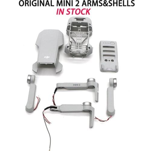 In Stock Original DJI Mini 2 Arms Body Shell Middle Frame Bottom Shell Upper Cover Mavic Mini 2 Replacement Repair Spare Parts