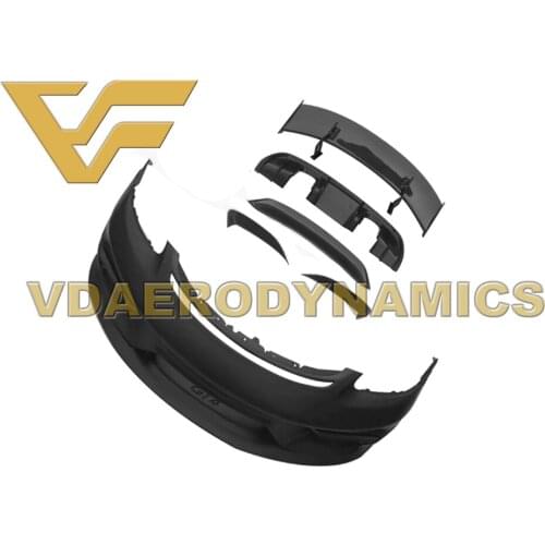 Suitable For 16-20 718 Porsche Cayman Boxster VAD-R Full Body Kit Front Bumper Rear Bumper Front Lip Rear Lip Side Skirts