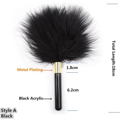 Sexy New User Mini Tail Plug Erotic Accessories for Men Women Couples Butt Plug Feather Flirting Sex Toys to Prostate Massager