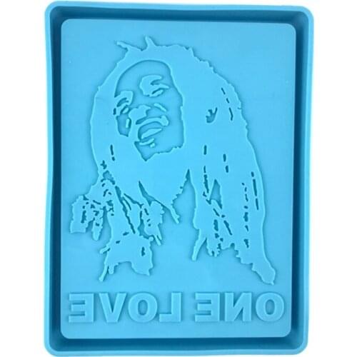 DIY Crafts Rolling Tray Epoxy Resin Mold Jewelry Storage Holder Silicone Mould