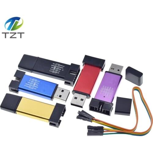 ST LINK Stlink ST-Link V2 Mini STM8 STM32 Simulator Download Programmer Programming With Cover DuPont Cable ST LINK V2