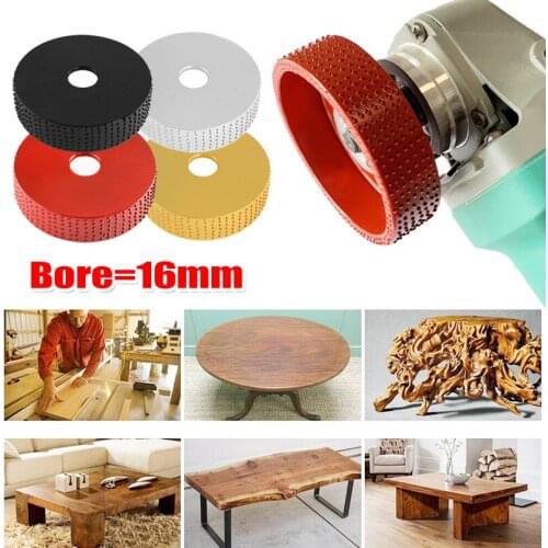 Angle Grinder Polishing Round Barbed Disc No.45 Steel Wheel Circle Edge Wood Abrasive Shaping Disc Sanding Carving Rotary Tool