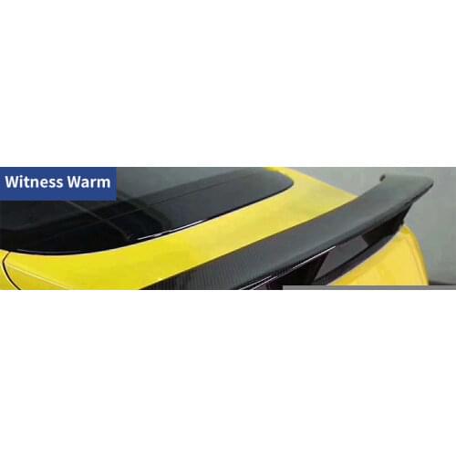 Carbon Fiber Rear Trunk Spoiler Boot Lid Wing Fit For Bentley Continental GT 2012 - 2018 car body kit