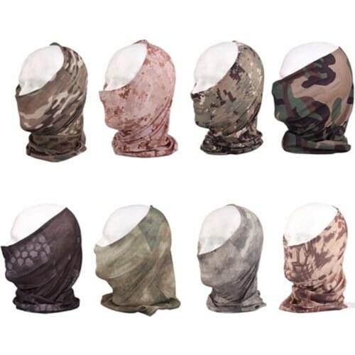 Tactical Riding Outdoor Scarf Head Cover Sun Protection Headgear Dust Proof