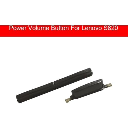 1 Set Volume Up And Down + Power On Off Buttons For Lenovo IdealPhone LePhone S820 Side Keypad Phone Repair Parts Replacement