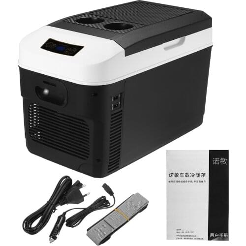 28L DC12/24V Car Home Auto Refrigerator Mini Fridges Freezer Cooler Heater Keep Warm Fresh for Car Home Pinic Camping AC110/220V