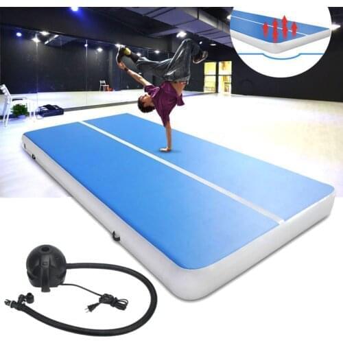 Free Shipping (4M5M6M)*2M*0.2M Airtrack Tumbling Mat Gymnastics Mattress Pvc Inflatable Air Track Floor Mat For Tranning Mat