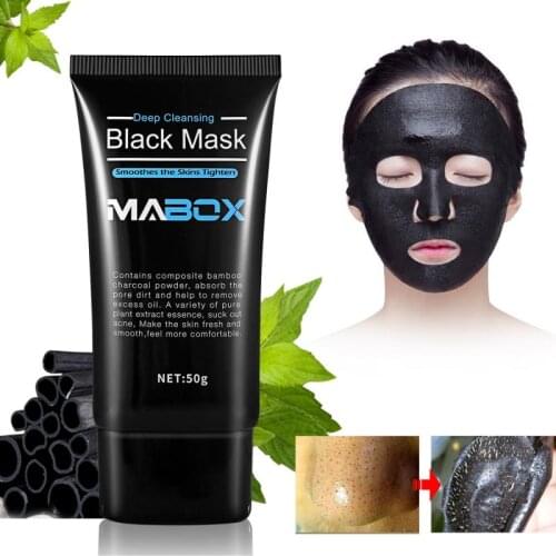 Black Mask Blackhead Remover Bamboo Charcoal Cleaner Face Ance Black Dots Blackhead Point Vacuum Pore Cleaner Skin Care TSLM1