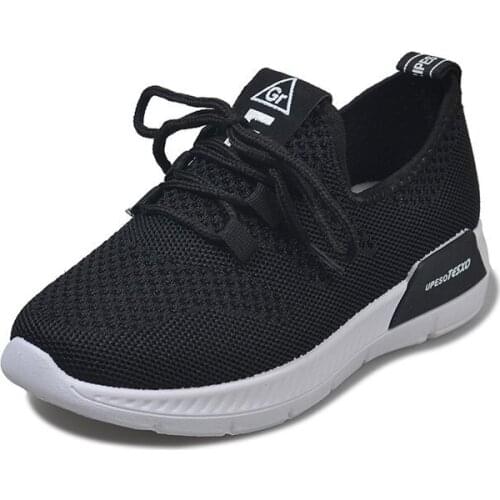 2020 New Spring Mesh Breathable Casual Shoes Korean Fashion Sports Shoes Female Junior High School Students' Light Travel Shoes
