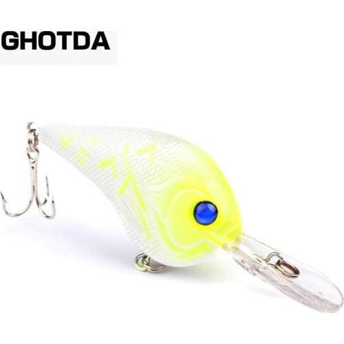 Professional fishing tackle qulity fishing lure 96mm/3.78'' 11.04g/0.39oz crank dive 1.2-2.7m