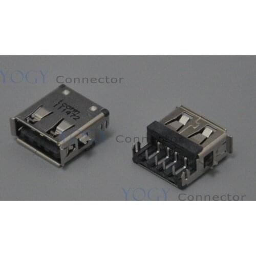 10pcs Female USB Connector fit for HP DV2-1000 1100 1200 Elitebook 2730p Series laptop motherboard female usb connector port