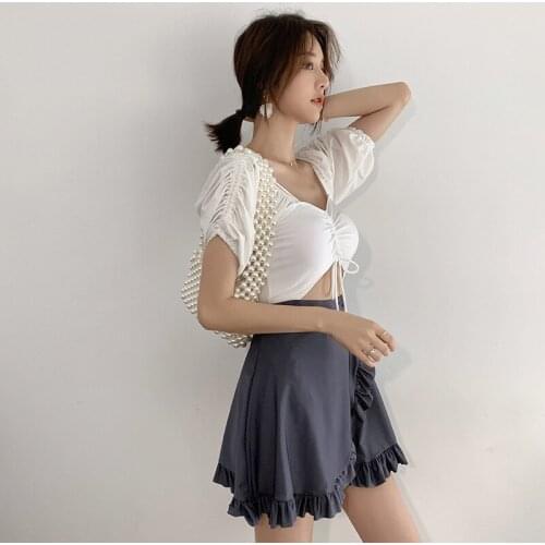 Sexy Swimsuit One Piece Swimsuits Woman One-Piece Swimwear For Women Trikinis Beach Womens New Asia Skirt Cover Push Up Swimsuit