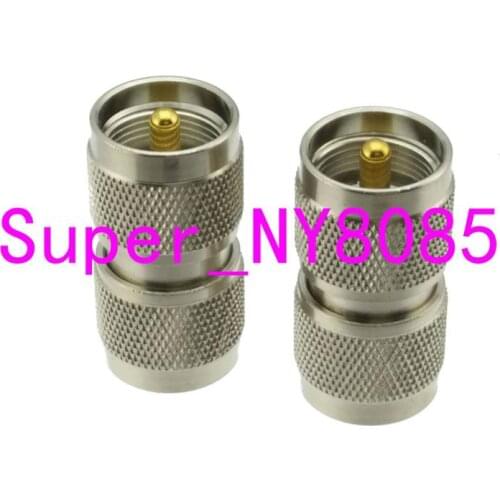 UHF PL259 male Plug to UHF PL-259 male plug RF coaxial adapter connector